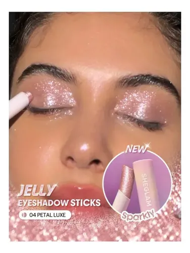Sheglam Barra De Glaseado Crystal Jelly -sombra-iluminador Tono del maquillaje Petal luxe