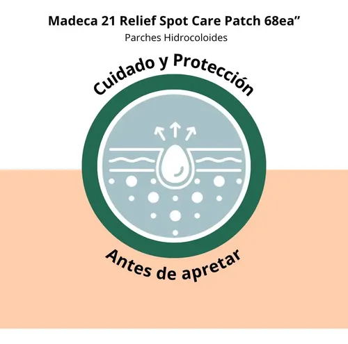 Centellian 24 Parches Madeca 21 Relief Spot Care Patch 68ea Momento De Aplicación Día/noche Tipo De Piel Grasa