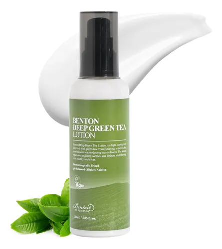 Crema Hidratante Benton Deep Green Tea 120 Ml Para Piel *-*