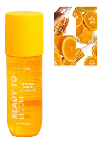 Body Splash City Girl Tropical Sunrise 150ml Pistacho Jazmín