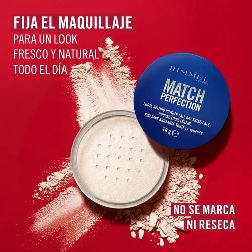 Polvo Volátil Compacto Rimmel London Match Perfection