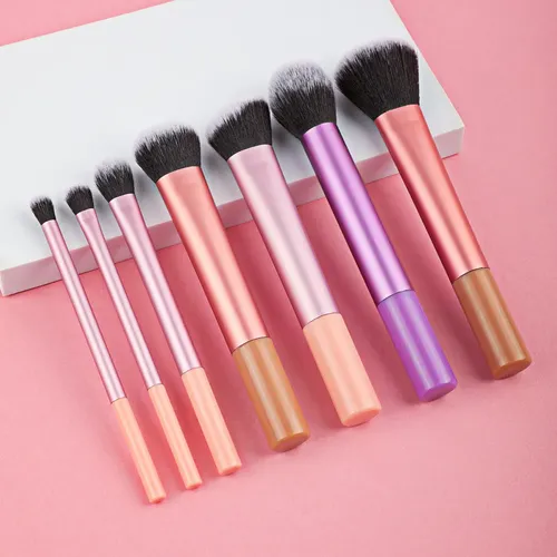 Set De Brochas De Maquillaje, Brochas Para Base De Maquillaj