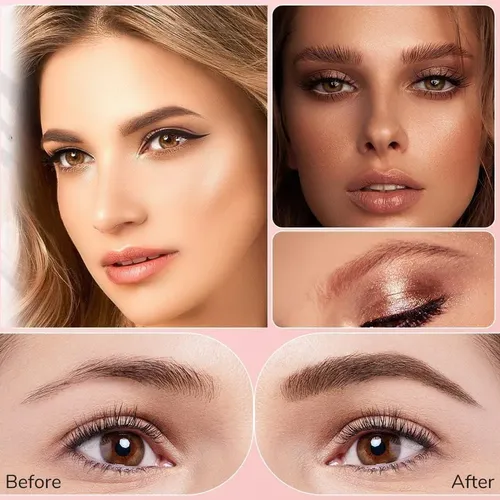 Lápiz Microblading De Cejas Resistente Al Agua 3d Marrón