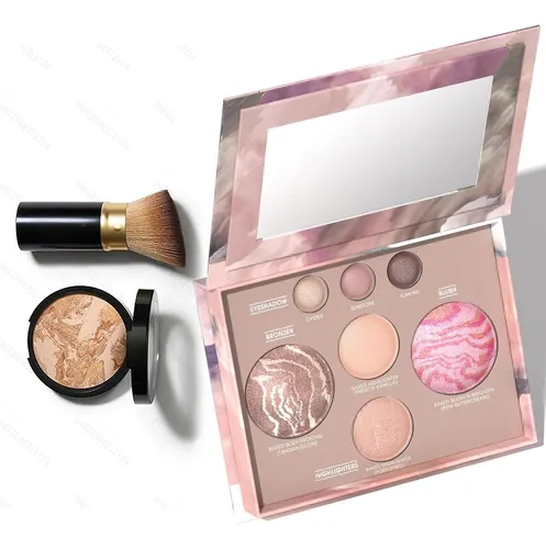 Paleta De Maquillaje Versátil, Sombra De Ojos En Polvo
