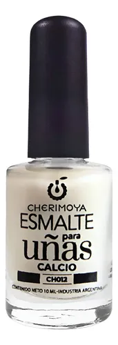 Esmalte Para Uñas Calcio Cherimoya 10ml Manicuria Esculpidas