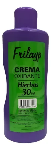 Crema Oxidante Agua Oxigenada De Hierbas Frilayp 30vol 920ml