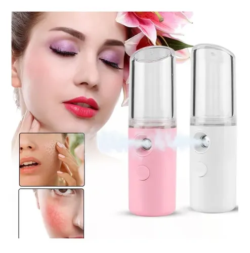 Set Cepillo Limpiador Facial 5en1 Macarons Bazar + Vaporizador + Extractor