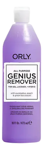 Orly Removedor Genius Para Esmalte Semipermanente 473ml