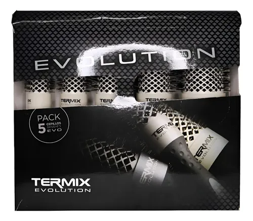 Pack 5 Cepillos Evolution Basic Cabellos Normales Termix