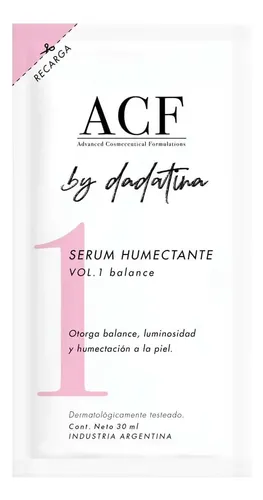 Serum Humectante Acf By Dadatina Balance Vol 1 X 30 Ml