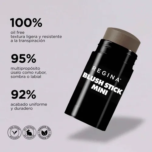 Blush Stick Mini Rubor Cremoso Con Vitamina E Regina