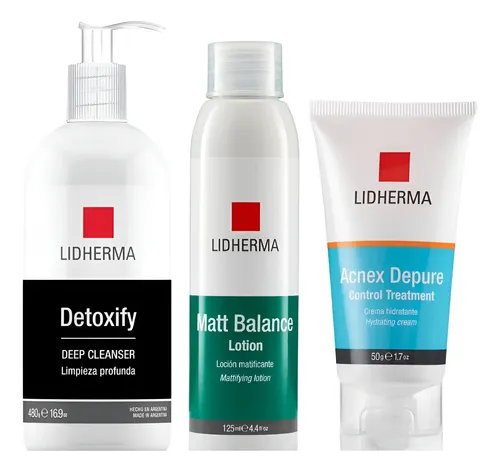Rutina Skincare Piel Grasa Acne Hidratacion Lidherma
