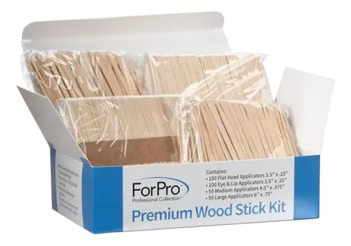 Kit De Bastones De Madera Forpro Premium De 300 Piezas, No E