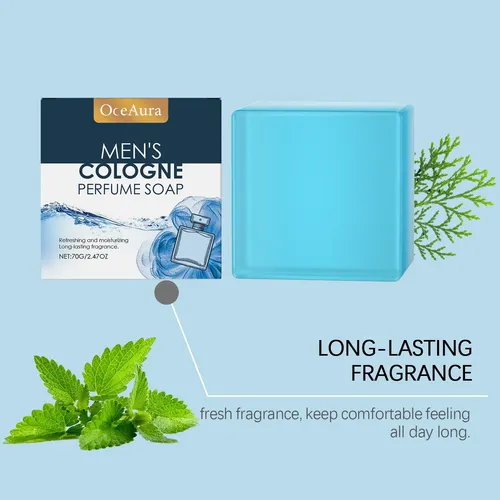 Sabonete Corporal Oceaura Refrescante E Limpeza Suave Para H