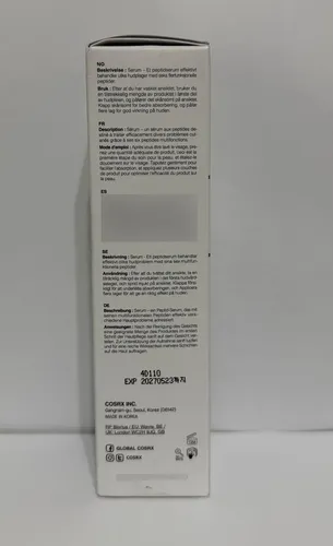 -sérum Tónico Cosrx The 6 Peptide Skin Booster 150 Ml Origin