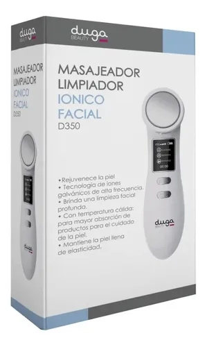 Masajeador Limpiador Facial Iónico Antiage Ondas Galvánicas