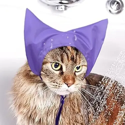 Gorros De Ducha Ajustables Para Mascotas, Gorros De Ducha Pa
