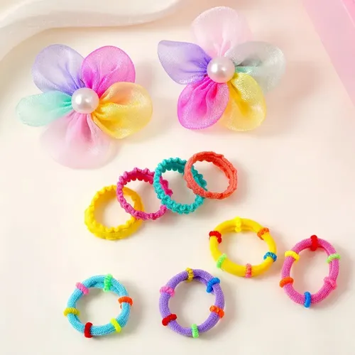010 718 Mini Ligas Elásticas For Cabello Dama Accesorios