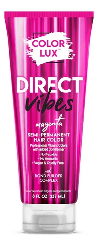 Tinte Para Cabello Color Lux, Magenta, 8 Onzas, Sin Amoniaco
