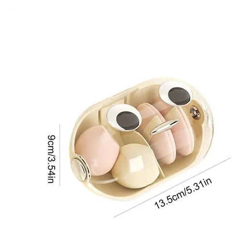 Soporte Organizador Ideal Para Esponjas Maquillaje Y Beau .h