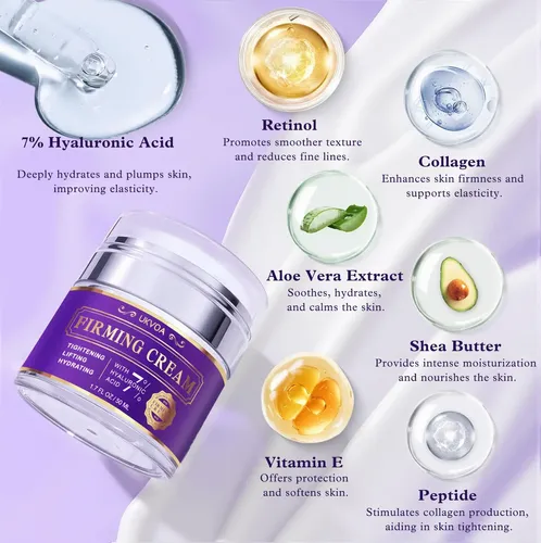 Crema Reafirmante Para El Cuello Ukvoa Antienvejecimiento Co