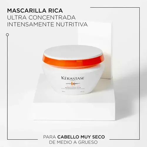 Mascarilla Kérastase Paris Nutritive Masquintense Riche 200 Ml