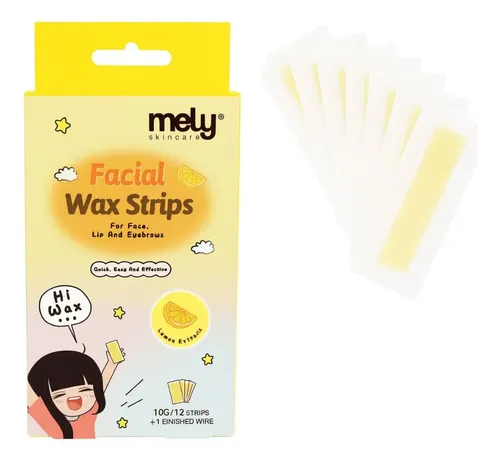 Bandas Depiladoras Facial Bozo Cejas Rostro X6 Dobles