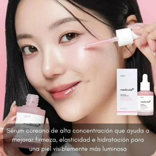 Serum Corea 5 Peptidos Ultrahidratante Pdrn Pink Medicube 30