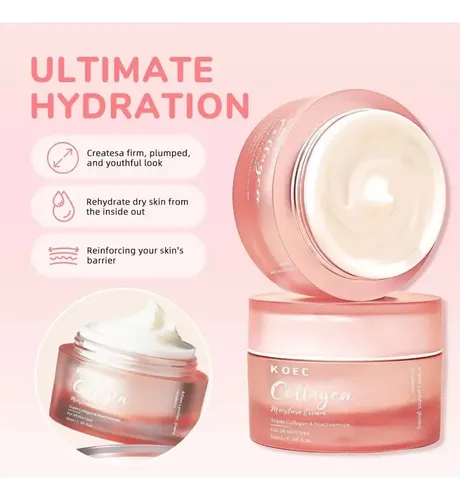 Tónico De Colágeno + Crema Hidratante De Triple Colágeno