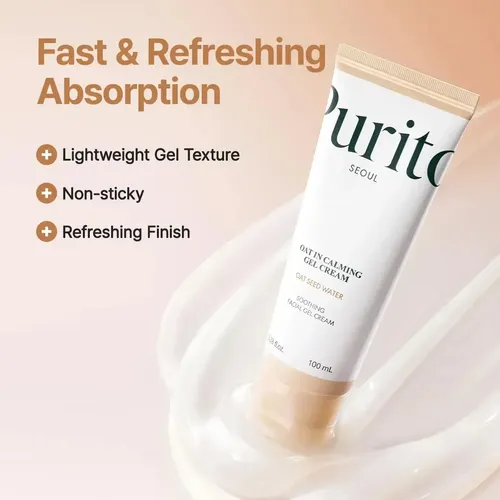 Purito Oatin Calming Gel Crema Calmante Previene Brotes Acne