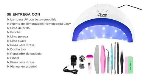 Lampara Horno Cabina Uv Led 48w Secador Gel Semipermanente