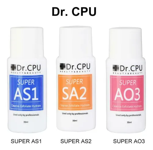Exfoliante Aqua Ao3 Sa2 De Alta Concentración 3pcas1