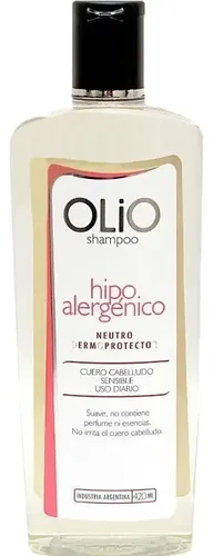 Shampoo Neutro Hipoalergénico Olio Anna Sanctis 420ml Dermoprotector Para Cuero Cabelludo Sensible Sin Perfume Uso Diario Limpieza Suave Cabello Sensible Sin Irritación Shampoo Neutro Hipoalergénico