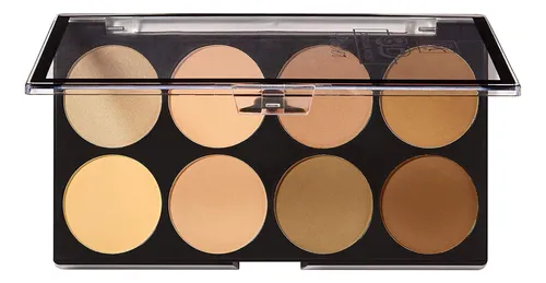 Ruby Kisses Paleta 3d Contour Polvo Medium Dark