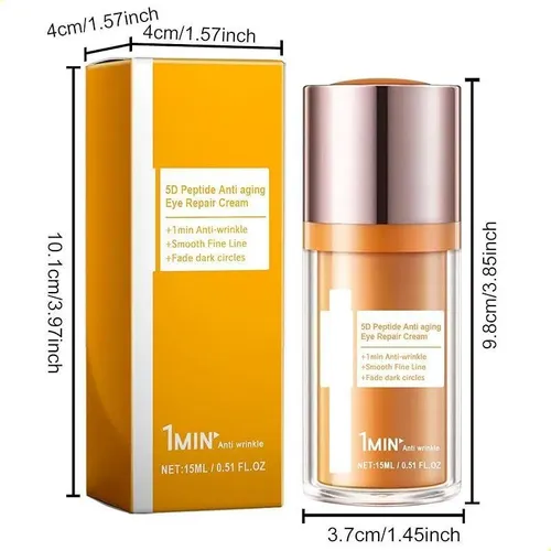 Crema Antiarrugas Para Ojos Con Péptidos 5d (paquete De ..-