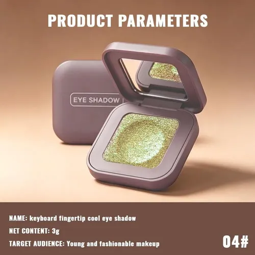 Sombra De Ojos Glitter Individual B-04 (alto Pigmento)