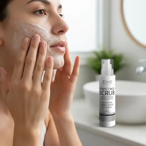 Zine Perfect Rice Scrub Emulsión Excfoliante Natural X200ml