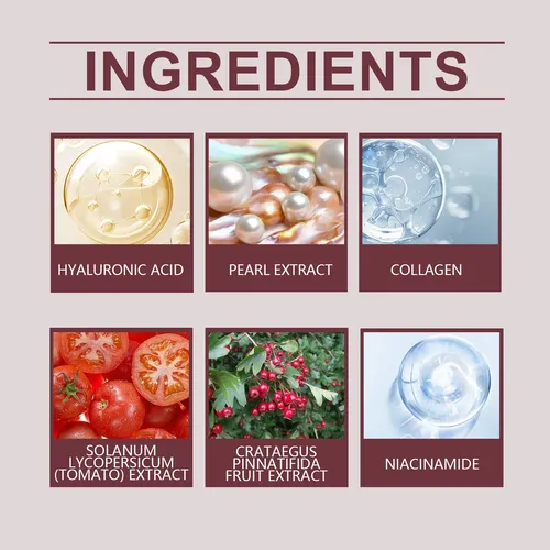 Hidratante Facial En Cápsula De Tomate Hoygi Para Hidratar Y