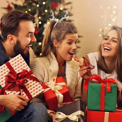Accesorios Navideños Para El Cabello, Hapdoo, 2 Unidades, Ch