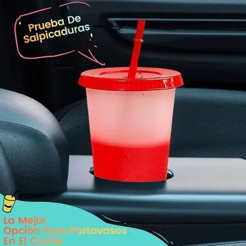 Jsjx Juego De 20 Vasos Mágicos De 710 Ml, Cambian De Color,