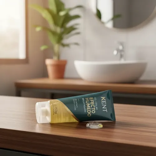 Gel Capilar Humedo Resistente Sin Afectar Cabello