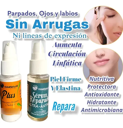 Crema Efecto Botox Sin Arrugas Párpados Boca Bolsas Ojos