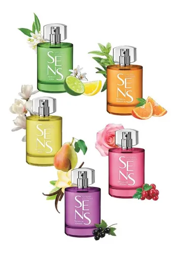 Perfume Sens Natural Emotions Grosellas Rosas 50ml Spray Mujer