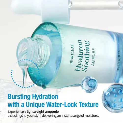 Heartleaf Hyaluron Soothing Ampoule, Hydrating Facial Serum