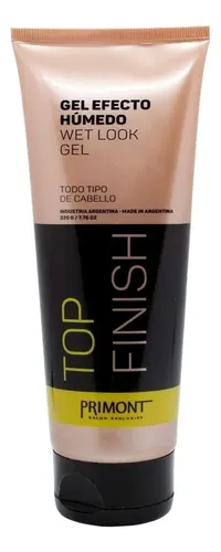 Primont Top Finish Gel Efecto Húmedo Fijación Peinado Local