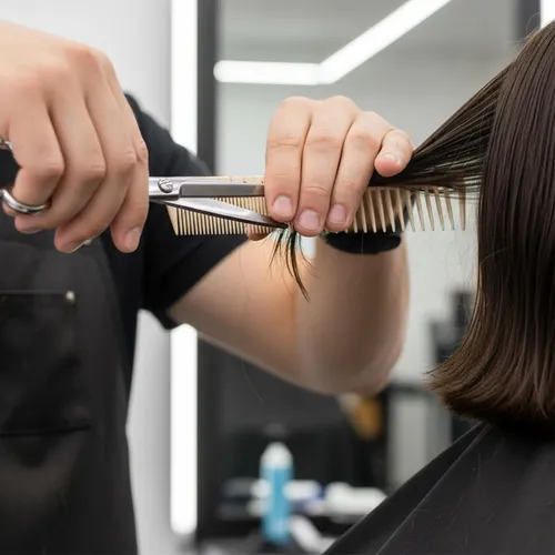Peinetas Para Cortar El Cabello Macuezu Con Regla, Medidas X