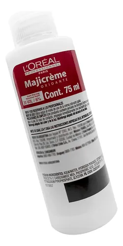 Agua Oxigenada Loreal Crema Oxidante 20 Volumenes 75 Ml