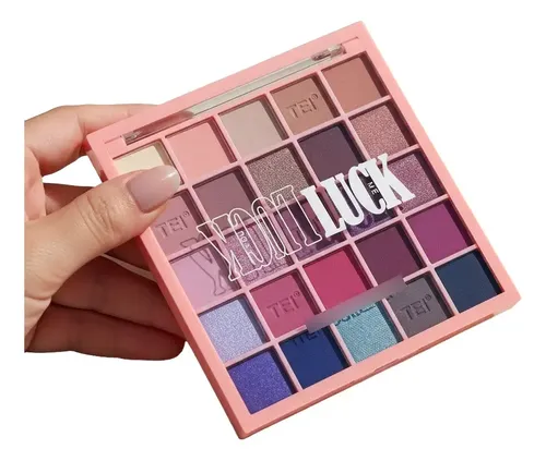 Paleta 25 Sombras Mixtas Luck You Luck Me Tei Eyeshadow Luck