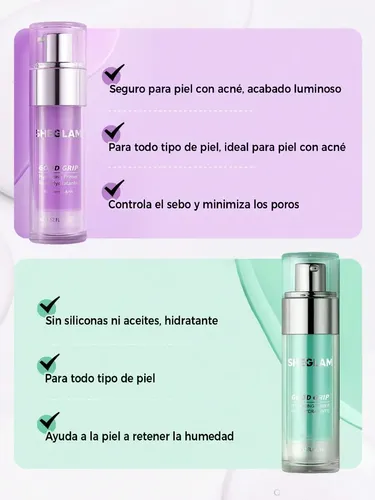 2026 Sheglam Primer Hidratante Facial Good Grip 45 Ml