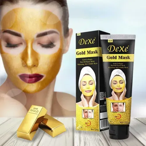 Dexe Mascarilla Facial Oro Gold Para Piel Puntos Negros